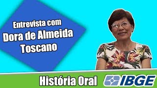 Clipe da entrevista com Dora de Almeida Toscano 2002 • História Oral IBGE [upl. by Whitnell722]