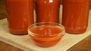 Homemade ketchup from fresh tomatoes a hundred times better than bought [upl. by Reina]