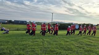 Orangefield Flute Band  Aughlisnafin Accordion Band Parade 2024 [upl. by Bogey196]