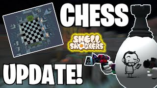 New Chess Update Maps Skins amp More  Shell Shockers [upl. by Egiedan]