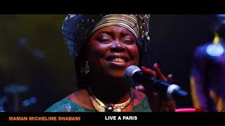 CONCERT MAMAN MICHELINE SHABANI MBONDA YA CONGO A PARIS 1 [upl. by Urbano]