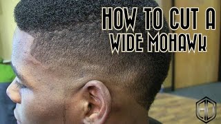 How To Cut A Mohawk Fade  Barber Tutorials [upl. by Dixil290]