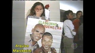 Jornal Nacional  A morte de Claudinho Globo2002 [upl. by Launamme]