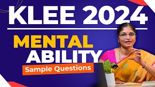 Important Mental Ability Questions for KLEE 2024  Kerala LLB Entrance Exam 2024 [upl. by Gibbon127]