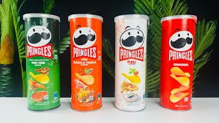 New Pringles Chips Unboxing and Review  Premium Chips [upl. by Namsu]