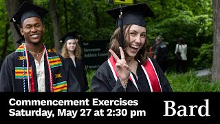 Bard College Commencement Ceremony 2023 [upl. by Niledam787]