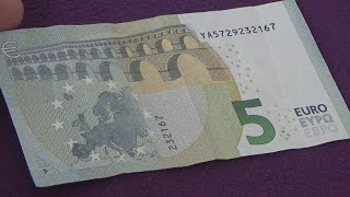 5 Euro Banknote in depth review [upl. by Aya810]