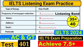 IELTS Listening Practice Test 2024 with Answers Real Exam  401 [upl. by Orbadiah]