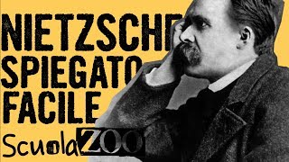 Noccioline 20  FRIEDRICH NIETZSCHE spiegato FACILE ScuolaZoo [upl. by Sower624]