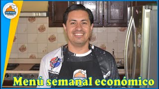 6 Recetas economicas y con muchas verduras [upl. by Venator]