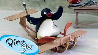 Pingu Becomes a Pilot 🐧  Pingu  Official Channel  Cartoons For Kids [upl. by Dupuy]