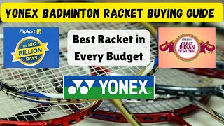 Best Badminton Racket to buy on Flipkart Big Billion Day amp Amazon Great Indian Sale 🏸 [upl. by Wolram]