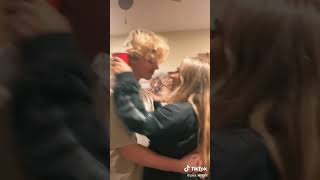 Sienna Mae Kisses Jack Wright after pouring water over him [upl. by Yznil]