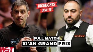 Ronnie OSullivan vs Hossein Vafaei 🎱 Full Match Highlights  Xian Grand Prix Snooker 2024 [upl. by Anelehs]