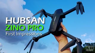 Hubsan Zino Pro 4K Drone First Impressions [upl. by Hanimay437]