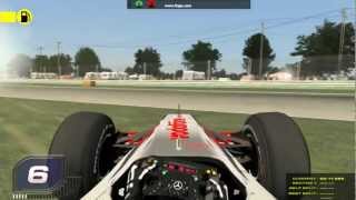 rfactor 2 f1 mclaren [upl. by Socem]