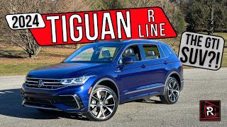 The 2024 Volkswagen Tiguan SEL RLine Is A Tastefully Styled GTI Inspired SUV [upl. by Tootsie]