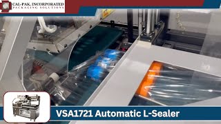 VSA1721 Automatic LSealers  Sealing Multipacks [upl. by Oesile]