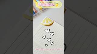 Cute Bookmark Idea  Easy Paper Craft shorts youtubeshortsfeature art craft diy [upl. by Haelahk]