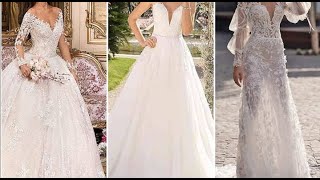 Elegant Wedding Dresses The Top Choices for A Stunning Wedding 2023 [upl. by Krishnah]