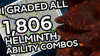 I Graded All 1806 Confirmed Helminth Ability Combos [upl. by Annayak]