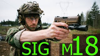 The Marine Corps New Service Pistol SIG M18 [upl. by Rafaelle]