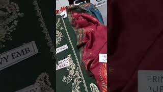 Fancy Embroidery Dhanak 3pcs  IBRAHIM Clothing Brand  fashion [upl. by Ruomyes]