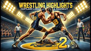 Part 2 Wrestling Highlights Hartland vs Brandon amp Kearsley wrestling [upl. by Lyj]