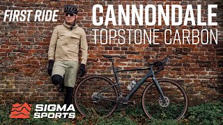 Matt Stephens Cannondale Topstone Carbon Ultegra Disc RX Gravel Road Bike First Ride  Sigma Sports [upl. by Adnalram502]