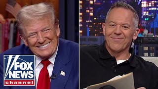 Trump makes first instudio ‘Gutfeld’ appearance [upl. by Enyala]