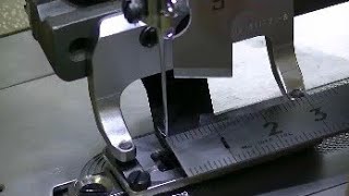 LBH1790 Longitudinal and lateral adjustment of the needle thread trimmer at  3 8 6 [upl. by Xever]