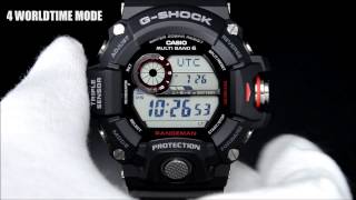 GSHOCK MASTER OF G RANGEMAN GW9400 Demonstration Gショック レンジマン デモンストレーション [upl. by Vi]