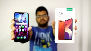 Oppo A3s Unboxing Initial Impressions Camera App Face Unlock Antutu and Geekbench Scores [upl. by Omsare641]