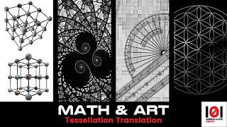 How to Draw Translation Tessellation Pattern Kids Math amp Art project [upl. by Aretse]