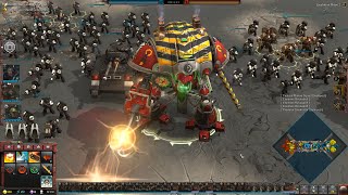 Space Marines vs Eldar  No Limit Mod  Massive Battle  4K Quality  Warhammer 40K Dawn Of War 3 [upl. by Seugram]