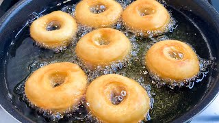 15 Minutes Homemade Donuts  No Yeast Donuts Tasty Doughnuts [upl. by Ansilme]