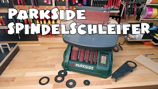 PARKSIDE® Spindelschleifer PSSO 500 A1 oszillierend [upl. by Isidro]