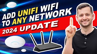 Add UniFi Access Point to Existing Network  StepbyStep [upl. by Hujsak3]