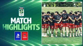 Bunnings Warehouse Super Rugby U20 Highlights Fijian Drua v Crusaders 2023 [upl. by Eugine]