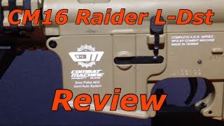 GampG Armament CM16 Raider LDst Review [upl. by Hollerman]