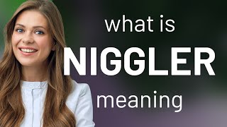 Niggler  NIGGLER definition [upl. by Yattirb]