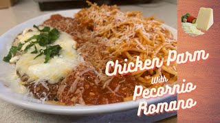 How to Make Chicken Parmesan with Pecorino Romano Cheese  How to Make Marinara Sauce [upl. by Felten]