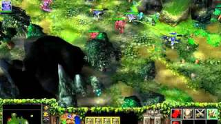 WarCraft 3  Hard Mode Guide  Night Elf Level 4 [upl. by Nalyk]