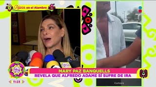 Mary Paz Banquells reacciona a nueva PELEA de Alfredo Adame  Sale el Sol [upl. by Grose921]