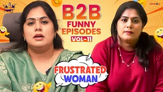 Frustrated Woman Back To Back Best Episodes  Vol 11  Best Telugu Comedy Videos  Mee Sunaina [upl. by Tem132]