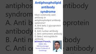 Antiphospholipid antibody syndrome [upl. by Centeno]