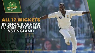 All 1️⃣7️⃣ Wickets by Shoaib Akhtar in 2005 Test Series vs England 🎯🔥  𝗥𝗮𝘄𝗮𝗹𝗽𝗶𝗻𝗱𝗶 𝗘𝘅𝗽𝗿𝗲𝘀𝘀 Special [upl. by Catherin880]