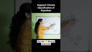 Koppens Climate Classification of Rajasthan rajasthangk rajasthangeography ras rpsc [upl. by Aidaas579]