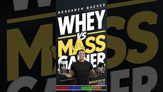 Mass Gainer or Whey Protein 💪 Which Is Better massgainer wheyprotein shorts [upl. by Ylim]