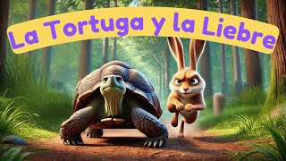 La Tortuga y la Liebre Cuento Infantil con Moraleja [upl. by Lamak]